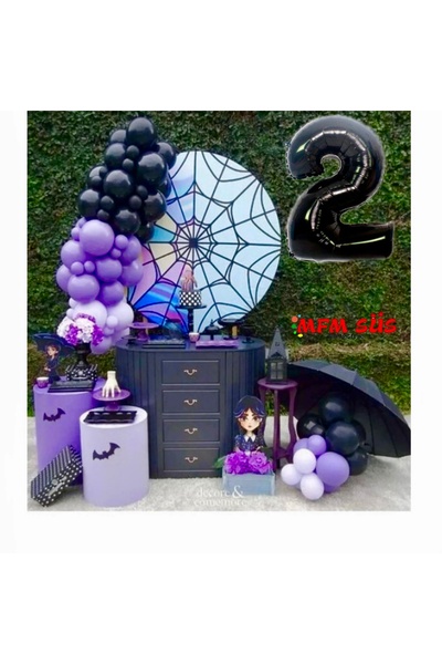 MFM Σετ μπαλόνι αλυσίδα γενεθλίων με θέμα την Παρασκευή 2 ετών 100 εκ