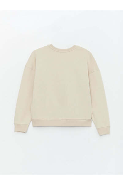 LC Waikiki Hosszú ujjú, nyakú női pulóver - nyomtatott