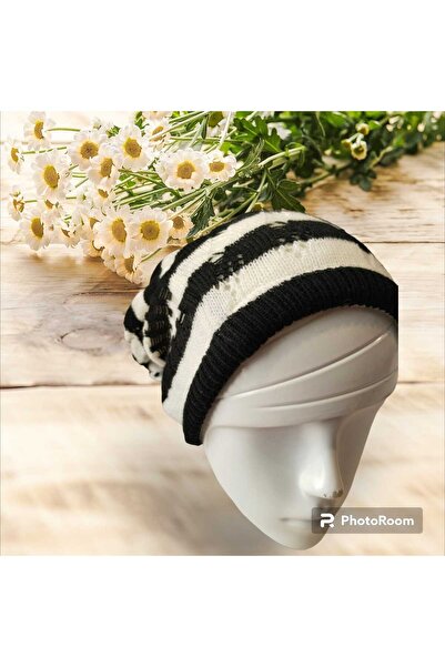 Betülce BETÜLCE LÂNĂ MODEL PESCATOR BATERIE PENTRU FEMEI STRAT DUBLU 2 CULORI