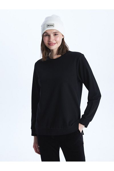 LC Waikiki Women's Long Sleeve Crew Neck Sweatshirt