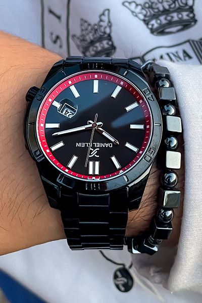 Daniel Klein Danıel Kleın Men's Steel Wrist Watch+bracelet Gift