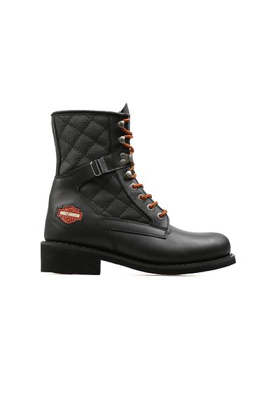 Harley Davidson Black Men's Boots 025M100031-Black-Leather