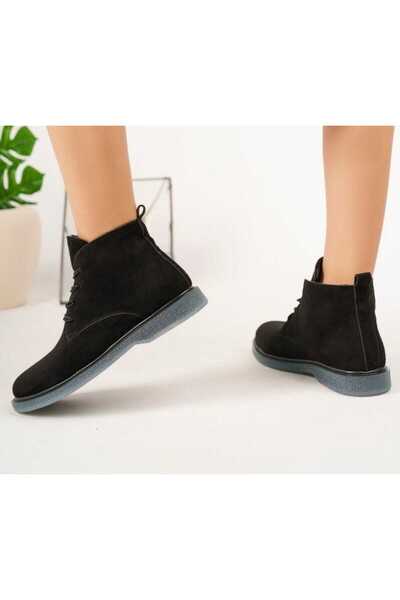 DİLADAYS Haşpapi Süet Siyah Unisex Bot