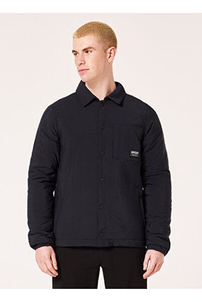 Oakley Siyah Erkek Çıtçıtlı Kapitone Mont FOA404870 QUILTED SHERPA JACKET
