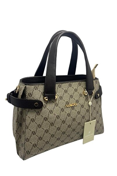 Armine 172 Printed Cross Shoulder Strap Women's Bag 172 coffee