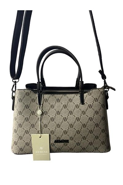 Armine 311 Printed Cross Shoulder Strap Women's Bag 311 Brown