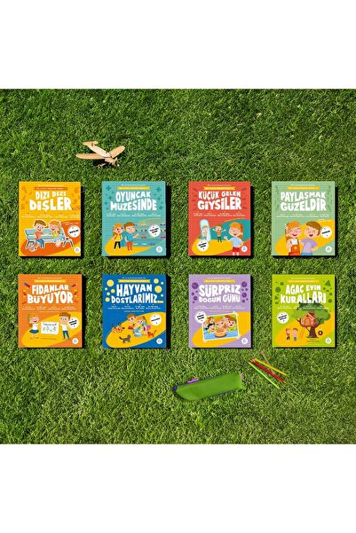 Pötikare Yayıncılık Mila ve Sarp'ın Matematik Öyküleri (1-2-3-4-5-6-7-8) 8 Kitap