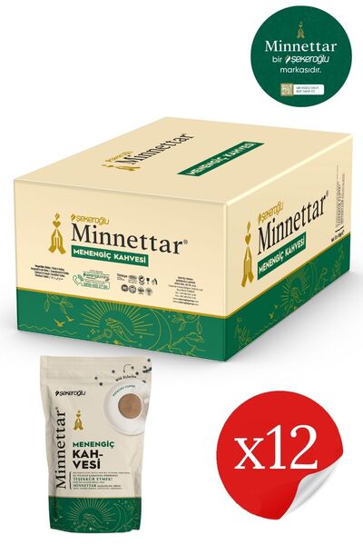Şekeroğlu Minnettar Menengiç Kahvesi Toz 12 X 165 gr ( 12 Adet )