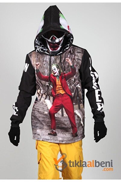 Tıklaalbeni Snowsea Joker Kayak Montu Ve Snowboard Hoodie / Özel Tasarım
