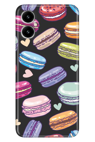 omix X3 Compatible Case Silicone Patterned Illustrated Cover Macaron