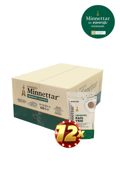 Şekeroğlu Minnettar Menengiç Kahvesi Toz 12 X 165 gr ( 12 Adet )