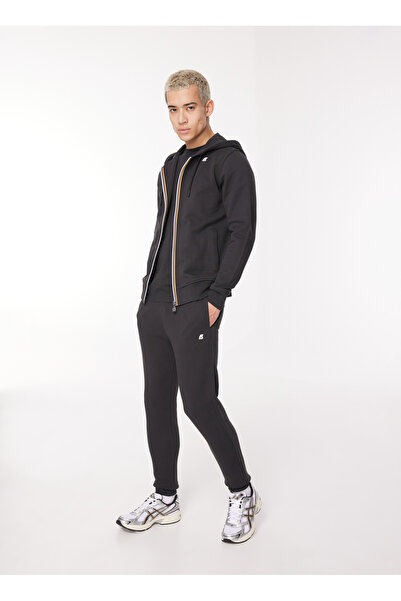 K-Way Normal Siyah Erkek Eşofman Altı K7118SW_MICK