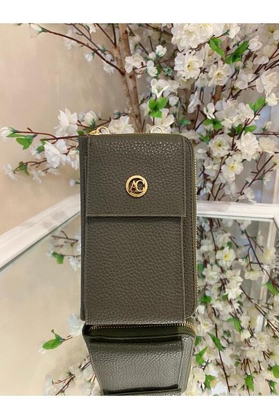 Armine Trend (ARM CLUB) Zip and Snap Wallet-Green 23AC040