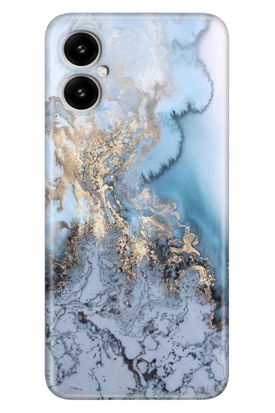 omix X3 Compatible Case Silicone Patterned Illustrated Cover Antic Marble