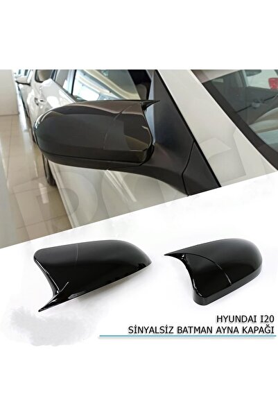 Genel Markalar araca özel HYUNDAİ İ20 SİNYALSİZ batman yarasa ayna kapağı pia...