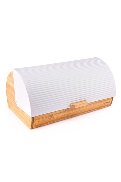 Bambum Renzo White Bread Storage Container