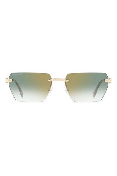 DSquared2 D2 0102/S (PEF/D6) 58| نظارات شمسية خضراء للجنسين