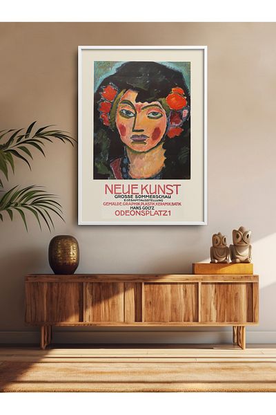 HOMEPACK Pictură unică Pictură poster înrămată de artă modernă TK/310
