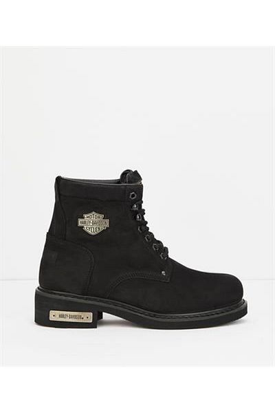 Harley Davidson Ανδρικές μαύρες μπότες Nubuck Harley-davidson Gibson-dd