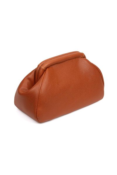 BAHELS Дамска чанта тип портфолио от камилска кожа