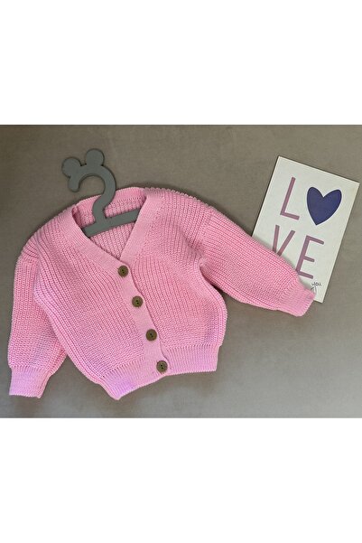 SANTRALBEBE Triko Önden Düğmeli Hırka