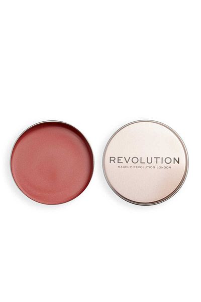 Revolution Peach Bliss Glow Balm - Blush and Shadow Cream Form, Long Sğrwe Permanence, Intense Pigmented PR