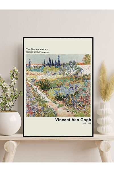 Cemira Βίνσεντ Βαν Γκογκ - Ξύλινη αφίσα, Ζωγραφική διακόσμησης τοίχου The Gar...