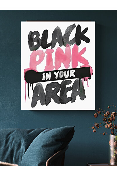 Cemira Black Pink Blackpink Tasarım Ahşap Poster Duvar Dekarasyon Tablo, Ahşa...