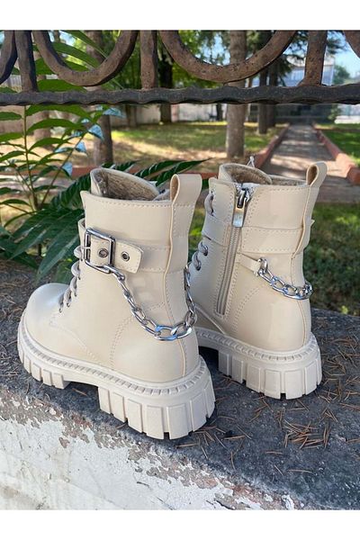 Pabuçhan Ayakkabı&Çanta Pabuçhan 0920 Κοριτσίστικες μπότες Shearling