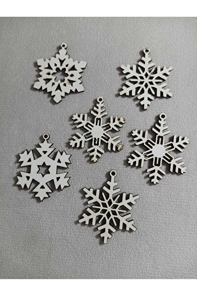 Şirin Lazer زخرفة ندفة الثلج على شكل نجمة، ديكور شجرة الصنوبر، ديكور السنة ال...