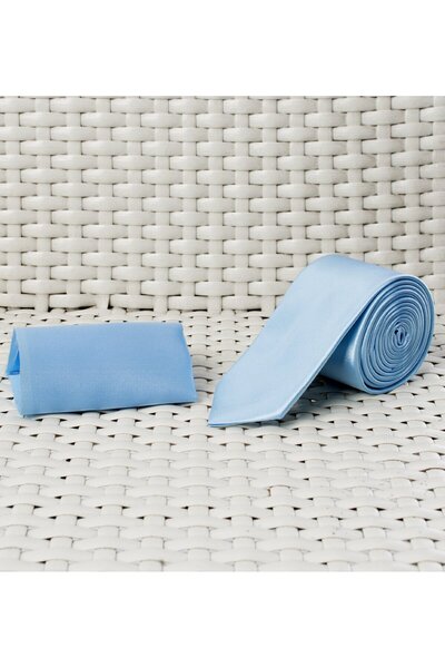 Şımarık YETİŞKİN MENDİLLİ SATEN KRAVAT