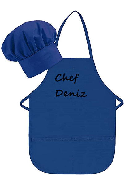 LIWOGY İsme Özel Çocuk Şef Önlük / Okul Etkinlik Önlük / Aşçı / Çocuk Mutfak ...