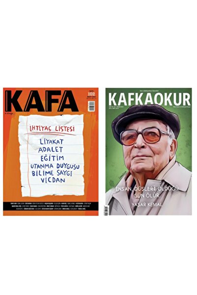 Dergi Kapında Kafa Dergi + Kafkaokur Dergi Yıllık Abonelik