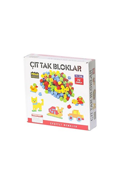 Dolu Çt-72 Snap Plug Blocks 72 Pieces