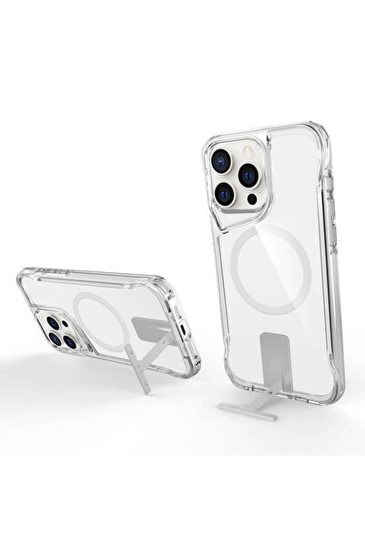 Rivor Apple iPhone 15 Pro Max Uyumlu Kılıf Kamera Çıkıntılı Magsafe Şarj Airb...
