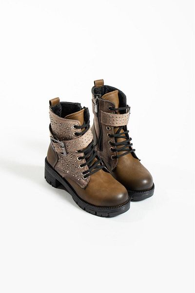 galya shoes Παιδικές μπότες Tan Mink