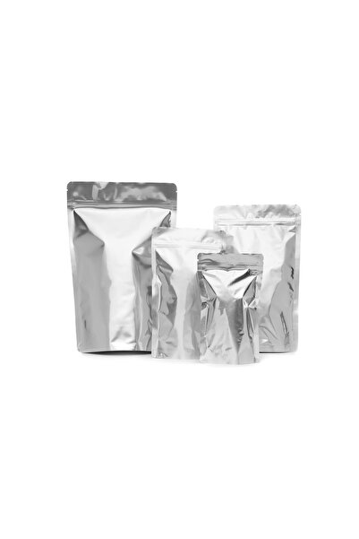 Packtory Aluminyum Kilitli Doypack Ambalaj 8,5 X 14,5 2,5 Cm. 50 Gr. - 50 Adet