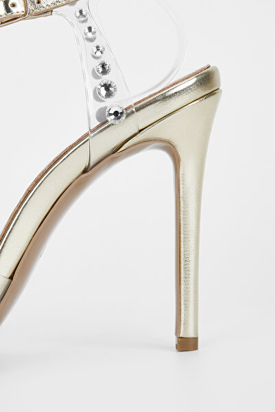 Tamer Tanca Kadın Hakiki Deri Topuklu Ayakkabı 654 115 Bn Ayk Sk23/24