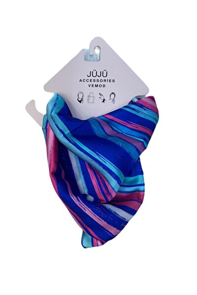 Vemod وشاح نسائي بنمط مخطط متعدد الألوان
