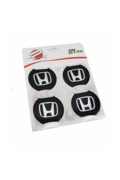 Genel Markalar Honda Orijinal Tip Jant Göbeği Sticker(yapıştırma) Alüminyum 6...