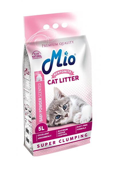 5 Lt Pudra Kalın Bentonit Kedi Kumu