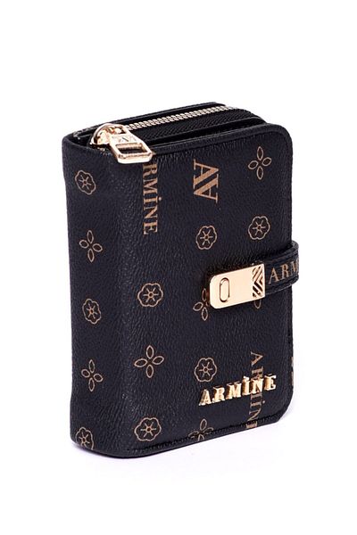 Armine C01 Black Printed Wallet
