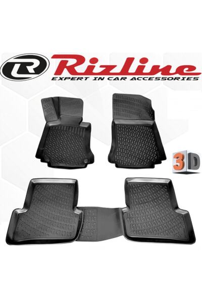 Rizline Mercedes C180 3d Paspas Havuzlu Siyah W204 2007 - 2014 Arası 4 Parça Set