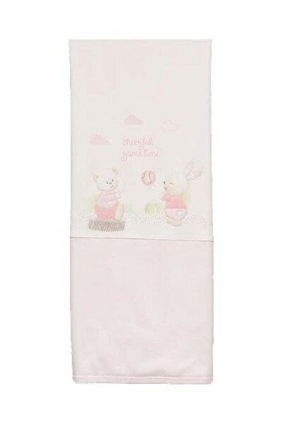 Bebitof Unisex Bebek Pembe Ekru Top Oynayan Tavşan 10'lu Zıbın Seti 0 Ay 10002.01