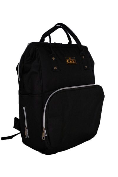 USF Mother Baby Care Bag Carrycot Baby Carrier Stroller Baby Carry - Black - Black
