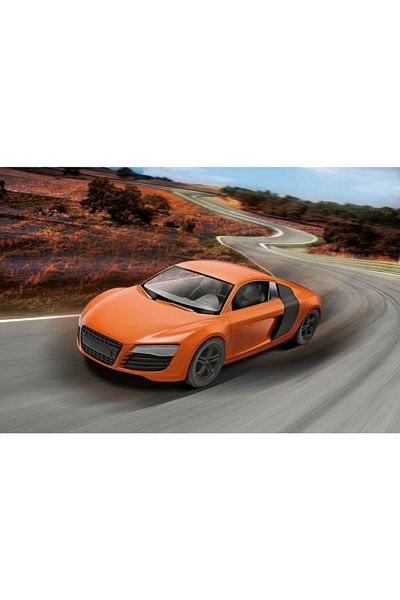 REVELL مجموعة ألعاب سهلة الاستخدام Audi R8