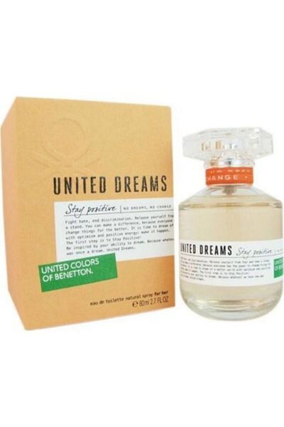 Benetton United Dreams Stay Positive For Her Perfume by Benetton Eau de Toilette 80 ml
