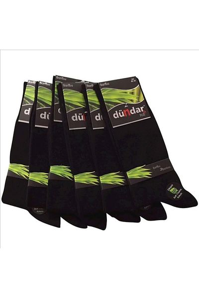 SWATİ Men's Odor-Free Black Socks Pack of 5