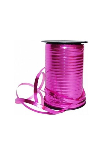 Hayal Sepeti Metallic Fuchsia Colored Raffia 8mm X 200 m