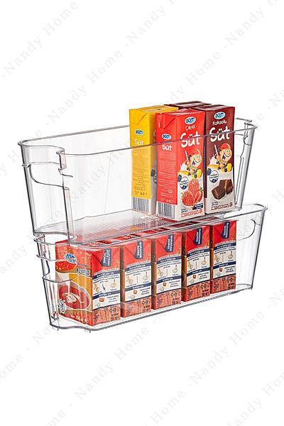 Nandy Home Transparent Refrigerator and Cabinet Organizer - 320X110X100 ml